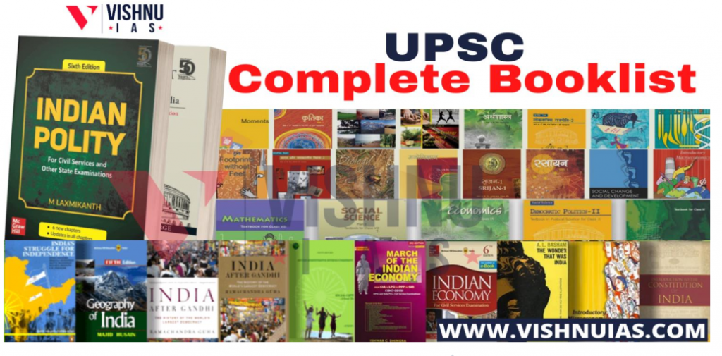 UPSC COMPLETE BOOKLIST Best UPSC Coaching Centre In Hyderabad