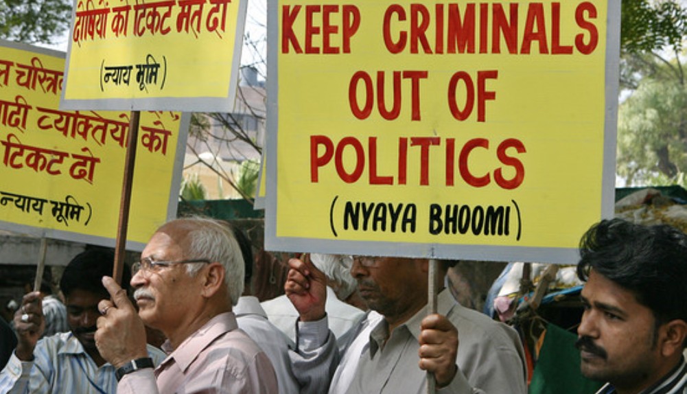 Criminalisation of politics