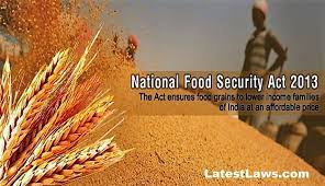 National Food Security Act (NFSA)