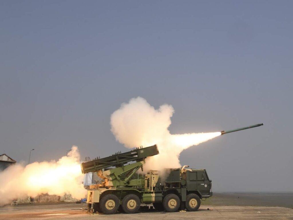 Pinaka-Extended-Range-Rocket-System-current-affairs-vishnu-ias