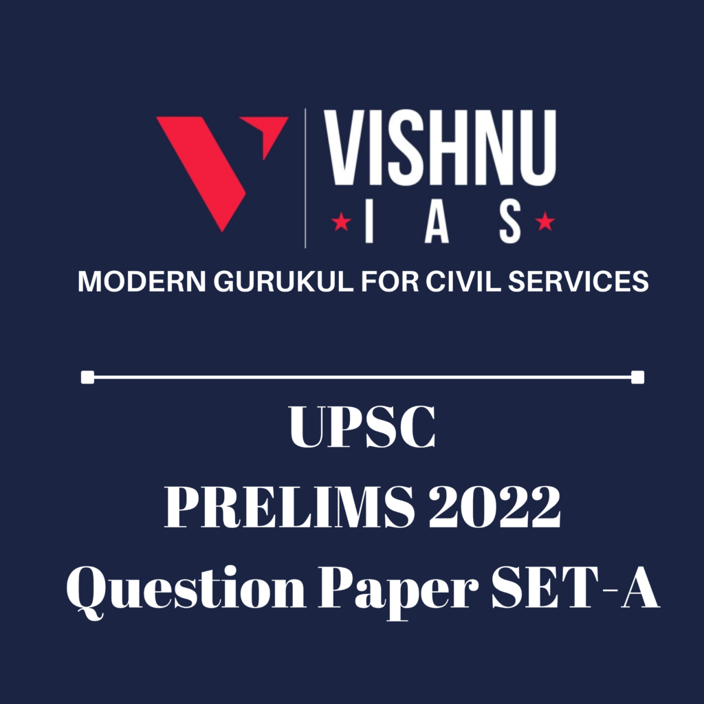 Prelims 2022 Question Paper SET-A