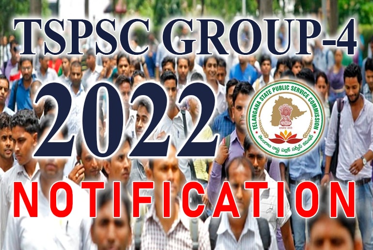 tspsc group 4 notification 2022
