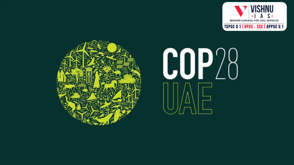 the 28th Conference of Parties (COP28) to the United Nations Framework Convention on Climate Change (UNFCCC) was held in Dubai, United Arab Emirates.