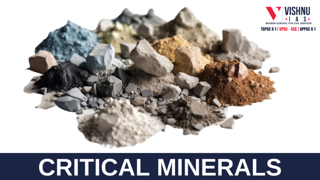Critical minerals are essential for modern societies and economies but face supply risks due to scarcity or geopolitical issues.