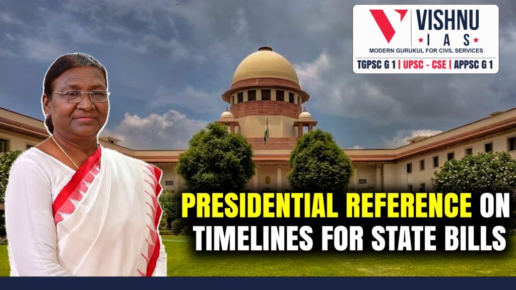 Presidential Reference on Timelines for State Bills