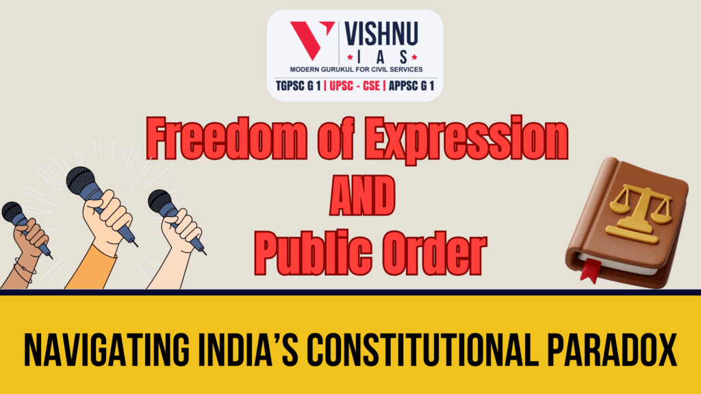 freedom of expression and public order