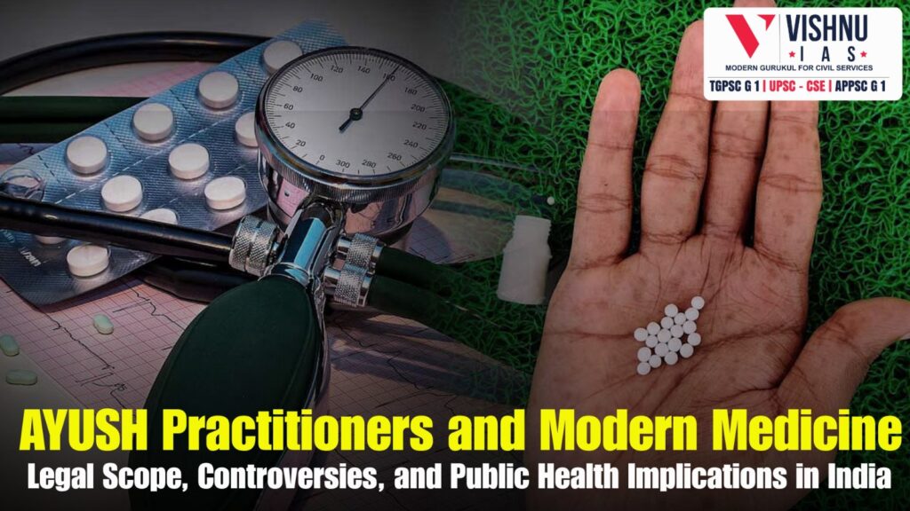 Explore the scope of medical activities for AYUSH practitioners in India, focusing on their legal rights, clinical boundaries, and the ongoing AYUSH vs Allopathy debate under Indian health regulations.