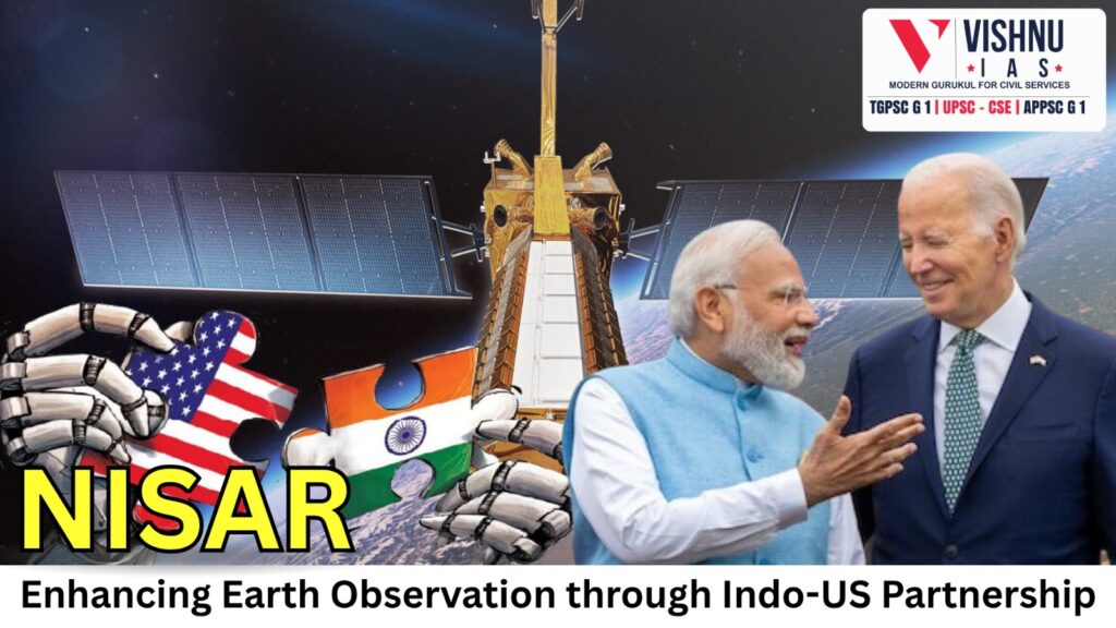 Explore how the NISAR mission, a collaboration between ISRO and NASA, revolutionizes Earth observation through advanced radar technology and strategic Indo-US space cooperation. Learn about its scientific, technological, and diplomatic impact.