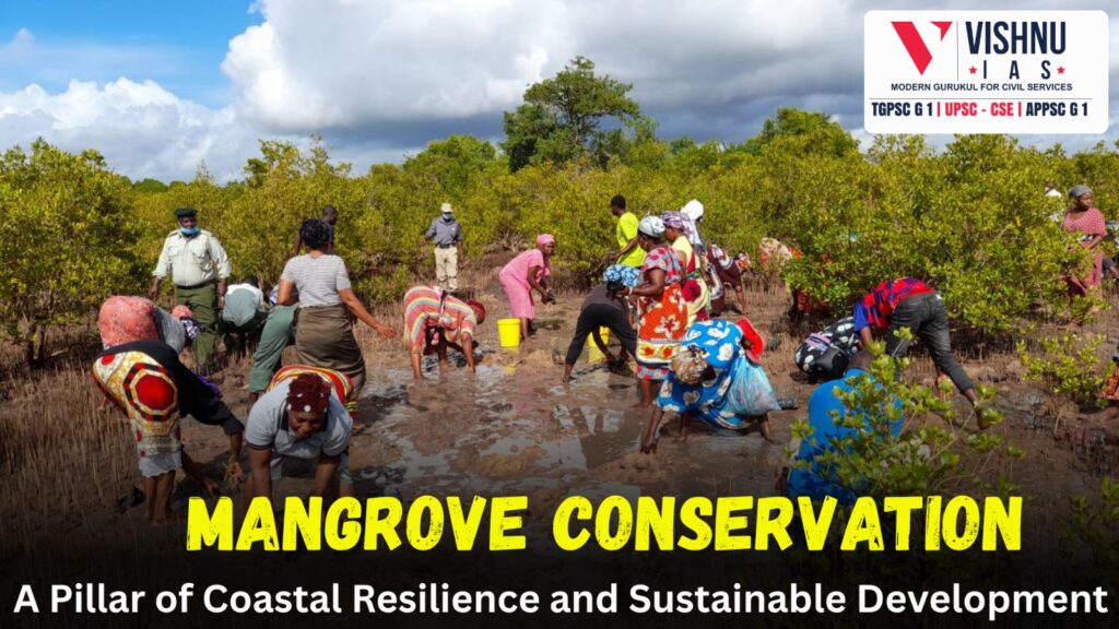 Mangrove conservation in India is vital for coastal resilience and sustainable development. Learn how policy reforms, community participation, and green finance can transform mangrove ecosystems into natural infrastructure for climate and economic security.