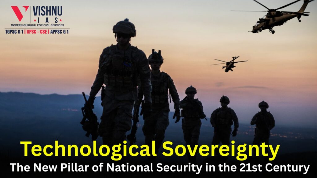Technological sovereignty is now as vital to national security as political sovereignty. Learn why India needs digital independence to safeguard its economy, defence, and data in an era of global cyber risks and supply chain vulnerabilities.