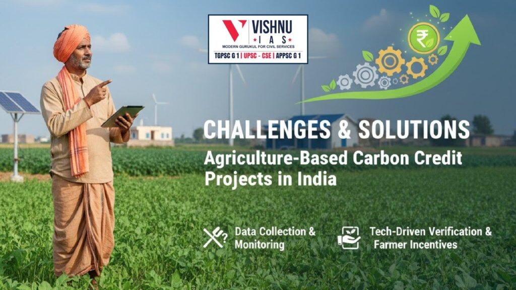 Explore the challenges faced by agriculture-based carbon credit projects in India and discover actionable solutions to enhance inclusivity, effectiveness, and sustainability in the carbon market.