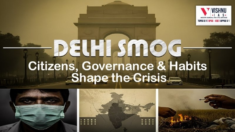 Air pollution in Delhi continues to reach severe levels, but the Delhi air crisis is not just a governance failure—it is deeply rooted in behavioural patterns of farmers, citizens, industries, and institutions. This blog explains how behavioural change is essential for solving air pollution in Delhi.