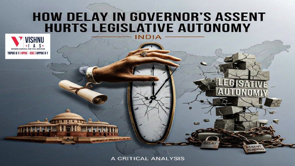The absence of timelines for gubernatorial assent undermines legislative autonomy and strains cooperative federalism in India. Explore constitutional issues, federal tensions, and governance consequences.