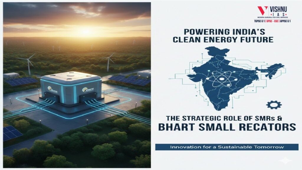 Small Modular Reactors in India and Bharat Small Reactors are reshaping India’s clean energy transition through decentralised, low-carbon nuclear power and new legislation.