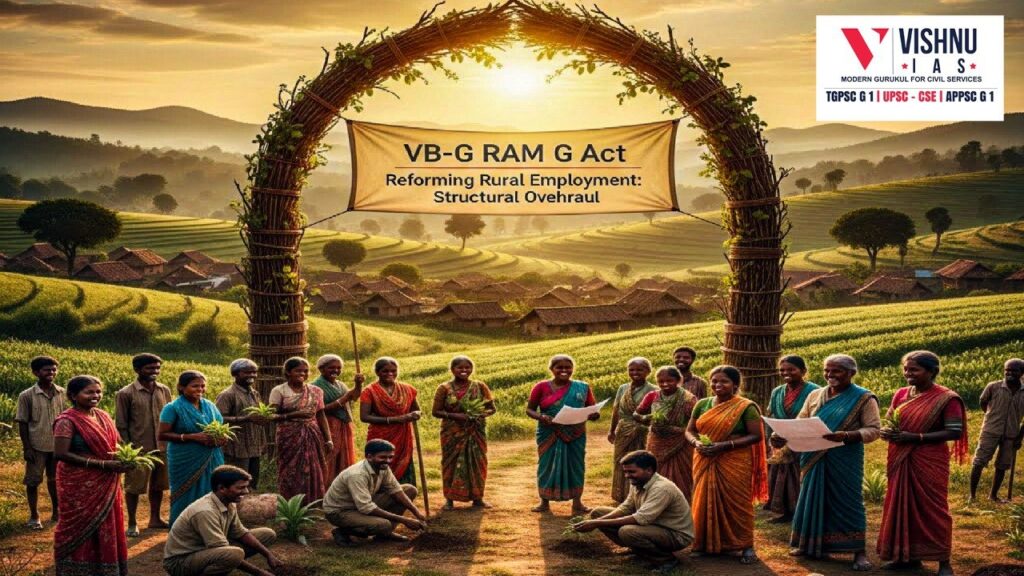 The VB-G RAM G Act 2025 introduces structural reforms to eliminate ghost entries, ensure wage accountability, and enable durable rural asset creation in India.