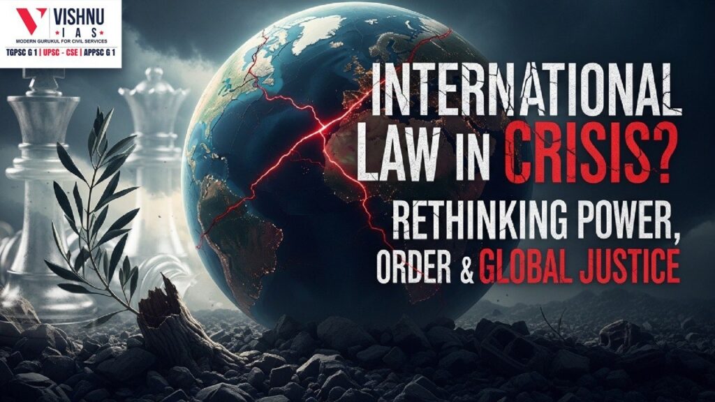 International Law in Contemporary World Order remains central to global governance despite geopolitical conflicts. This article critically analyses the relevance and resilience of international legal norms, examining enforcement challenges, institutional evolution, and contemporary global realities.