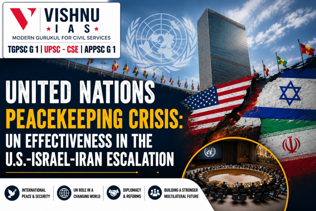 Explore the UN effectiveness in the U.S.-Israel-Iran escalation and analyze how the United Nations faces challenges due to unilateralism, Security Council paralysis, and weakening multilateralism in maintaining international peace and security.